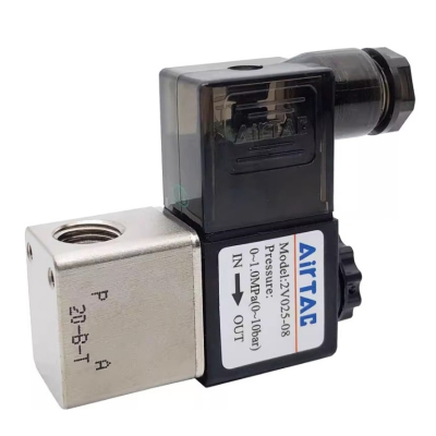 Valvul solenoide pneumatike 2V025-08 – AC 220V