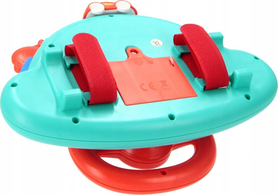 Timon loje interaktiv Bam Bam Musical Steering Wheel 2192E-45, me tinguj muzikorë, shumëngjyrësh