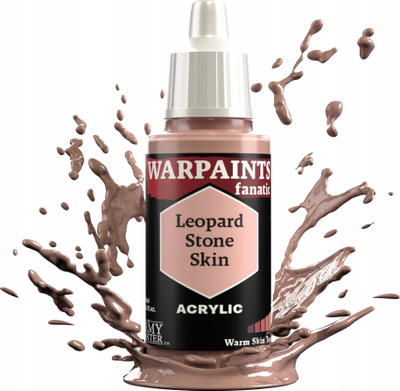 Ngjyrë akrilike The Army Painter Warpaints Fanatic Leopard Stone Skin, 18 ml, kafe gur
