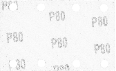 Шмиргла хартија Topex, 80 x 130mm, P80, 5 парчиња