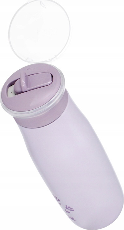 Gotë çeliku për fëmijë Nuk Mini-Me Flip Steel, 500ml, 12m+, vjollcë