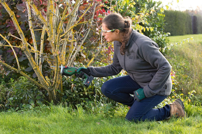 Sharrë reciproke pa kabllo Bosch Keo 18V, bateri 18V, sistem POWER FOR ALL, jeshile