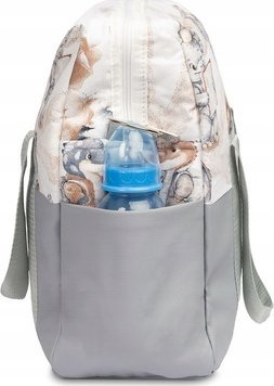 Torba karroce Sensillo Smoki Jeans, me organizues, gri