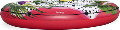 Dyshek uji Bestway Inflatable Island, diametër 188 cm, PVC, shumëngjyrësh