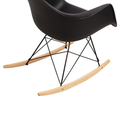 Kolltuk lëkundës 61x71x64cm (HM0035.12), zezë