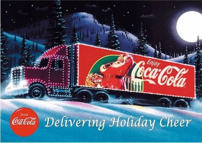Puzzle Trefl Coca-Cola Christmas Caravan, 1000 copa, shumëngjyrësh