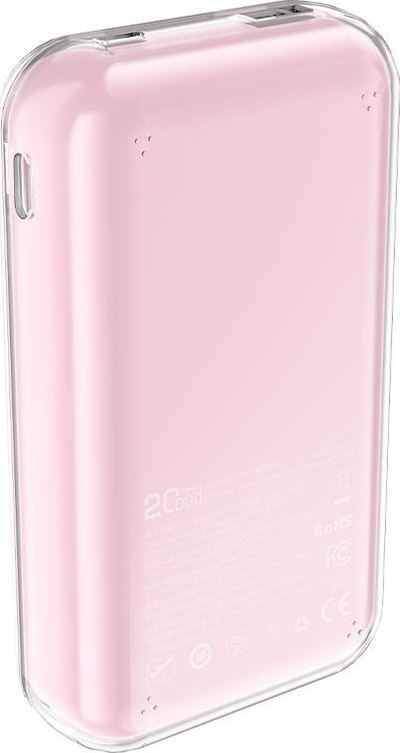 Надворешна батерија Acefast Sparkling Series, 20000mAh, 30W, лилава