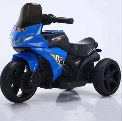 Motorr eletrik për fëmijë Baby Center Melandi, i kaltër/zi JS-518