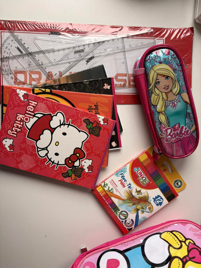 Set Shkollor Hello Kitty Pink L 537, rozë