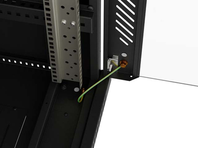 Kabinet rack Lanberg FF01-6624-12BL, 24U, 19", i zi