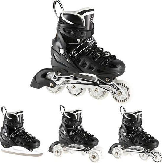 Patina 4in1 NILS Extreme NH10905, LED, të rregullueshme 31-34, për djem
