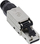 Konektor rrjeti InLine RJ45, Cat.6A 500MHz, i ekranizuar, argjendtë