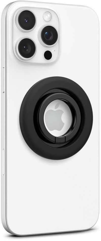 Mbajtëse telefoni Spigen Nano Pop MagSafe, magnetike, e zezë