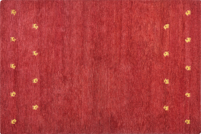 Tapet leshi YARALI Wool Gabbeh, 200x300 cm, i kuq