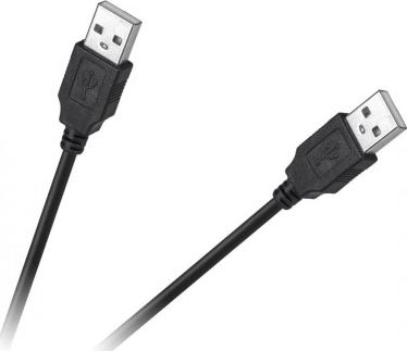 Kabllo USB Cabletech KPO4012, USB A në USB A, 1.5 m, i zi