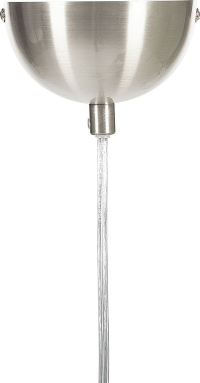 Lampë varëse Beliani Bojana, metal, argjendi