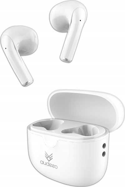 Слушалки in-ear Audeeo Orbiter, Bluetooth, TWS, бели