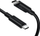 Kabllo USB C në USB C Choetech XCC-1028, 100W, 0.8m, e zezë