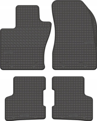 Tapeta gome për makinë Petex për Fiat 500X, set 4 copë, të posaçme, të zeza