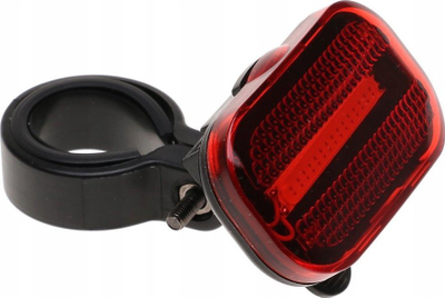 Dritë e pasme biçiklete Tiross TS-2216, 15 LED, rezistente ndaj ujit, e kuqe