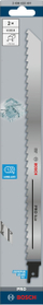 Tehe sharre Bosch Accessories PRO Ice S1211K, 300mm, set me 2 copa