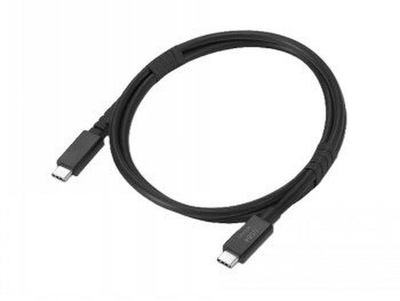 Kabllo Lenovo USB-C, 1m, 10 Gbps, e zezë