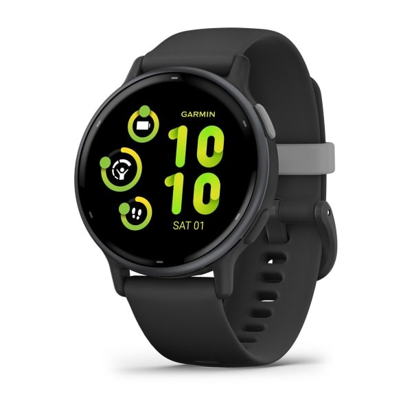 Ora inteligjente Garmin vívoactive 5, AMOLED, 14 ditë bateri, e zezë Slate