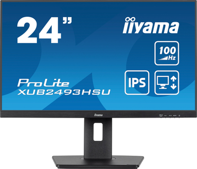 Monitor Iiyama XUB2493HSU-B7, 23.8", Full HD, i zi