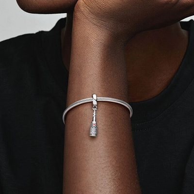 Rruazë Pandora 792152CZ, e argjendtë