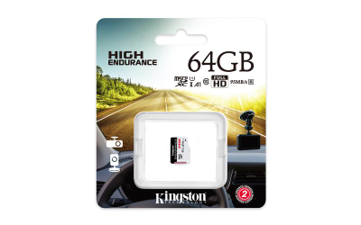 Kartelë microSD Kingston High Endurance, 64GB, UHS I Class 10