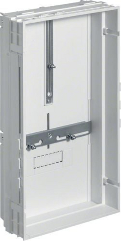 Pllakë shpërndarëse Hager U96N, 250 x 450mm, shiritat kryq të montuar, e bardhë