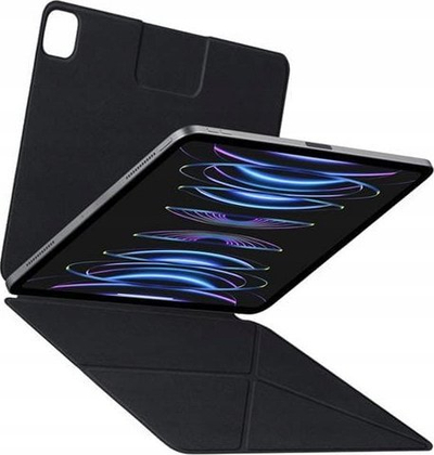 Mbrojtëse tableti Pitaka Folio 2, për iPad Pro 13" 2024, me qëndrim, e zezë