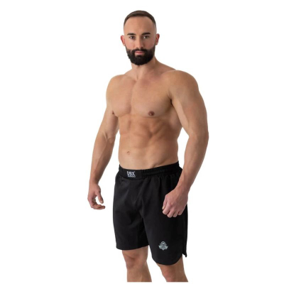 Кратки панталони за тренинг Bushido Black MMA Training, полиестер, црни