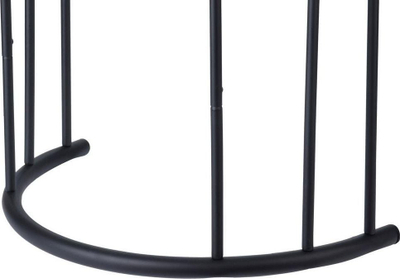 Varëse dyshemeje për peshqirë Bathroom Solutions C80621440, 48 cm, metal, e zezë