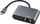 Adapter rrjeti Microconnect USB3.1CETHPDBA, USB C në RJ-45, Gigabit Ethernet, i zi