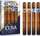 Set parfumi Cuba Variety për burra, 4 x 1.17 oz EDT, Cuba Black Brown Green Grey