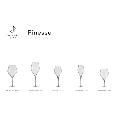 Set gota vere Schott Zwiesel Finesse, 660 ml, 6 copë, transparente