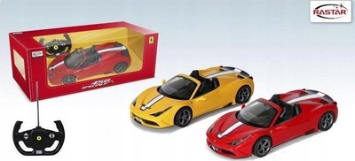 Makina me pult Rastar Ferrari 458 Speciale A, shkalla 1:14, me bateri, shumëngjyrëshe