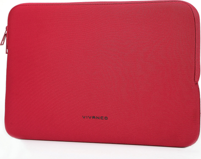 Çantë mbrojtëse laptopi Vivanco NEO, 13-14", neopren, e kuqe