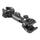 Mbajtëse timoni TELESIN Motorcycle Bicycle Rail, 9-38mm, rrotullim 360°, e zezë