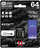 Kartë memorie GoodRam IRDM M2AA MicroSDXC, 64GB, Class 10 UHS I U3 A2 V30