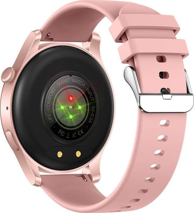 Set me 2 ora inteligjente Colmi V73, 1.43\" AMOLED, me thirrje Bluetooth, rozë