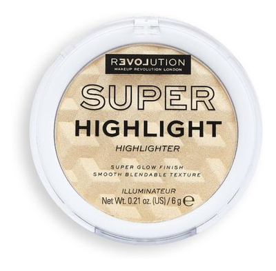 Shkëlqyes për faqe Makeup Revolution, Super Highlight, Champagne, 6 g