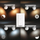 Dritë Philips Hue White Ambiance Buckram BT 50472/31 / P6, me telekomandë, e bardhë