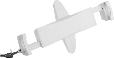 Mbajtëse tableti Deltaco Lockable VESA Adapter Clamp, 7.9" 12.5", me bravë, e bardhë