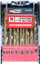 Set spiralash metali AWTOOLS AW42318, HSS TiN, 1-10 mm, 19 copa
