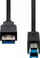 Kabllo USB ProXtend 3.2 Gen1 A në B, për printer, e zezë