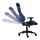 Karrige gaming Trust GXT714B Ruya Eco, ergonomike, mban deri 150 kg, blu me të zezë