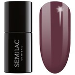 Llak xhel Semilac 030 Dark Chocolate, soak off, Allure Collection, çokollatë e errët