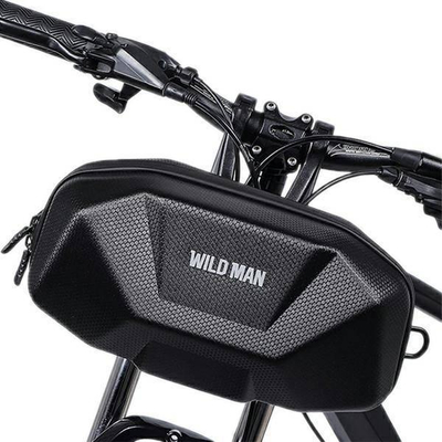 Çantë kornize për biçikletë WildMan WILDMAN X9, 3.5L, rezistente ndaj ujit, e zezë